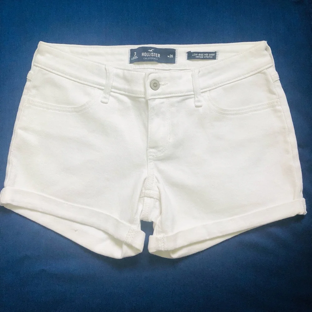 Hollister ✨️ White Women's Short Size W26